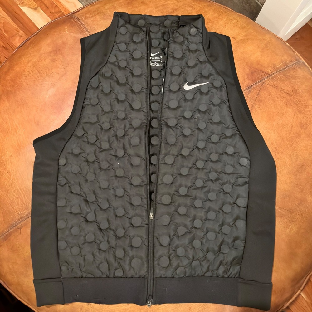 Gorpcore Nike Aeroloft Lightweight Women's Athleisure Running Vest Medium Black
